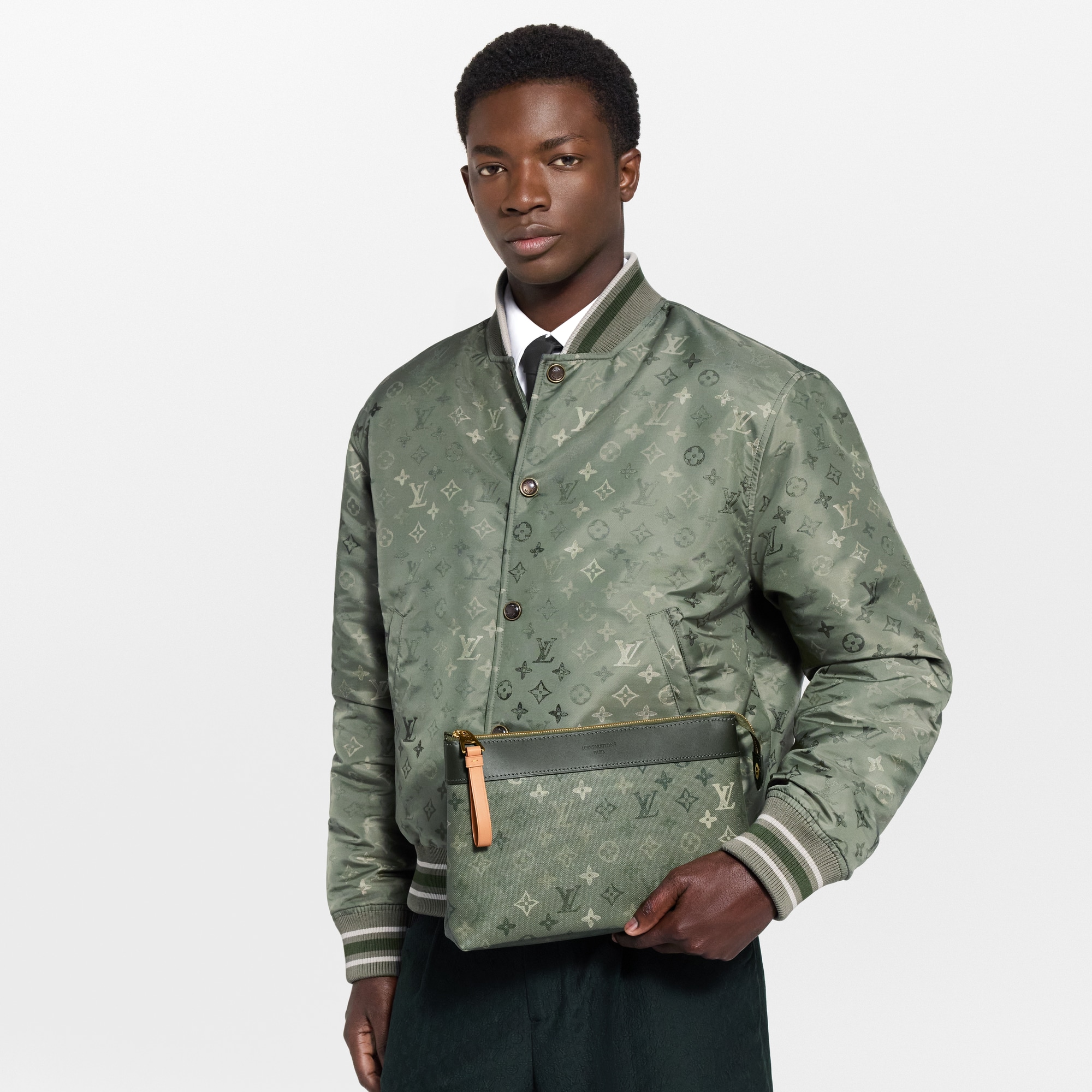 Monogram Heritage Travel Travel Bags Pochette Voyage Souple | Louis Vuitton ® (Product zoom)