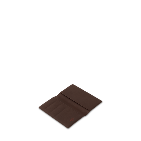 Damier Ebene Personalization Leather Goods } Pocket Agenda Cover | Louis Vuitton ® (Product zoom)
