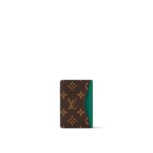 Monogram Macassar Canvas Small Leather Goods Newness Pocket Organizer | Louis Vuitton ® (Product zoom)