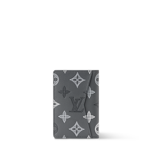 Monogram Shadow Small Leather Goods All Wallets and Small Leather Goods Pocket Organizer | Louis Vuitton ® (Product zoom)