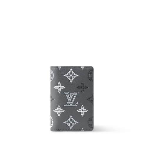 Monogram Shadow Small Leather Goods All Wallets and Small Leather Goods Pocket Organizer | Louis Vuitton ® (Product zoom)