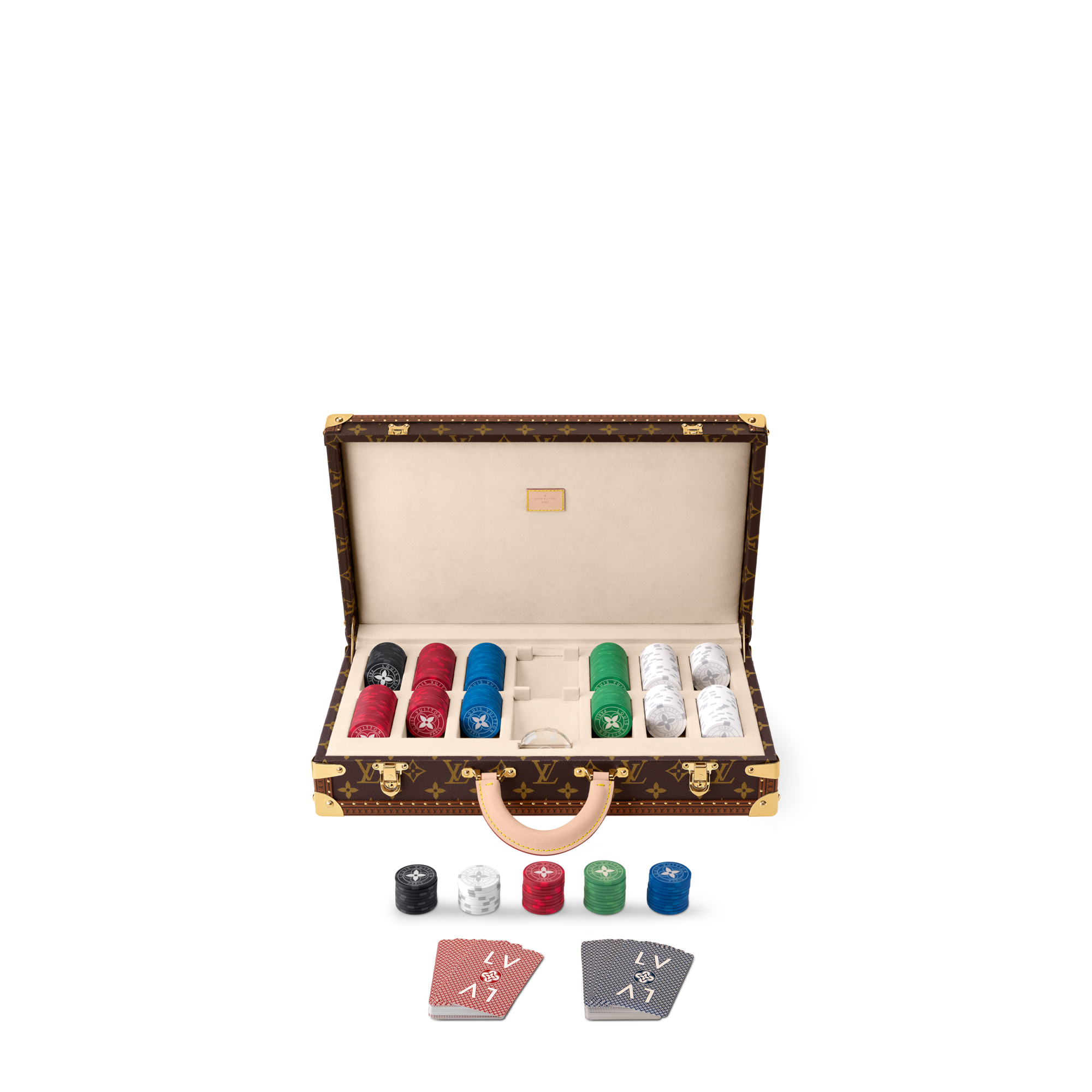 Monogram Trunks and Boxes Boxes Poker Box | Louis Vuitton ® (Product zoom)