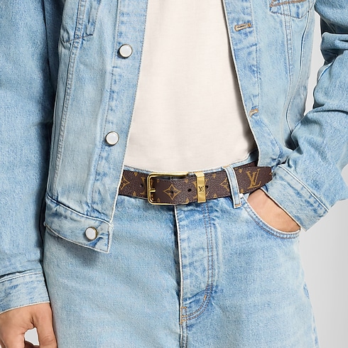 Accessories Belts Pont Neuf Monogram 35mm Belt | Louis Vuitton ® (Product zoom)