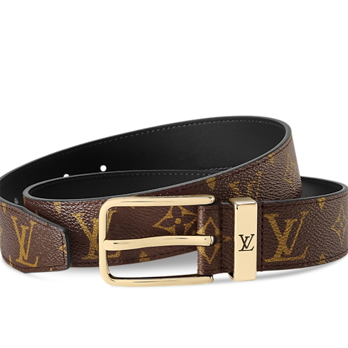 Accessories Belts Pont Neuf Monogram 35mm Belt | Louis Vuitton ® (Product zoom)