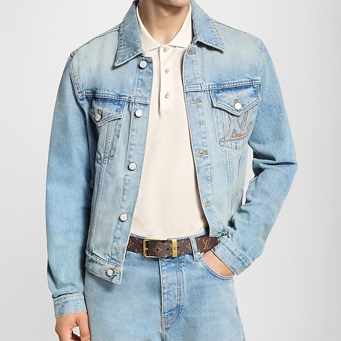 Accessories Belts Pont Neuf Monogram 35mm Belt | Louis Vuitton ® (Product zoom)