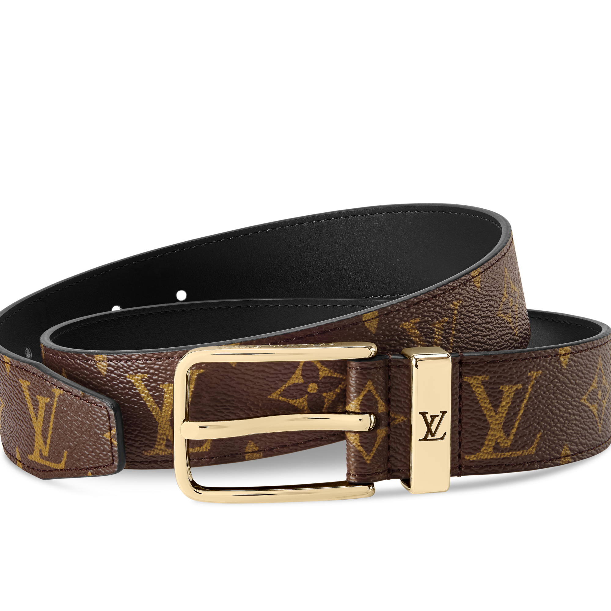  Accessories Belts Pont Neuf Monogram 35mm Belt | Louis Vuitton ® (Product zoom)