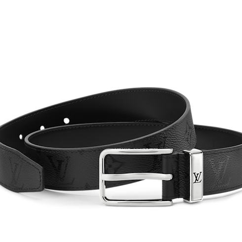 Pont Neuf Monogram Midnight 35mm Belt Detail View