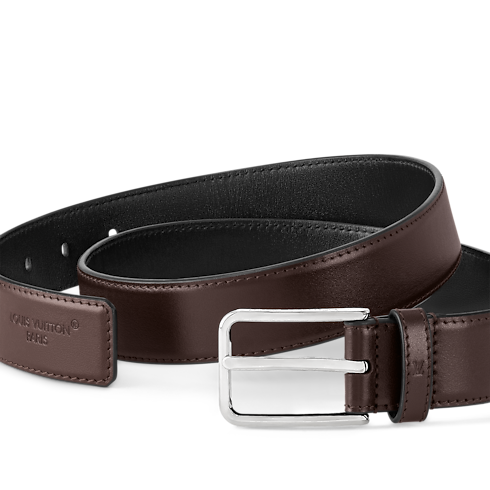 Accessories Belts Pont Neuf Slim 30mm Belt | Louis Vuitton ® (Product zoom)