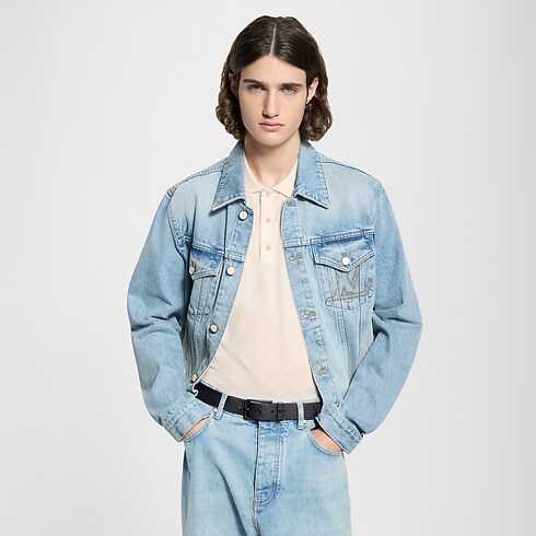 Accessories Belts Pont Neuf Taurillon Monogram 35mm Belt | Louis Vuitton ® (Product zoom)