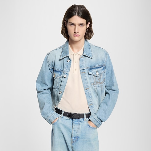 Accessories Belts Pont Neuf Taurillon Monogram 35mm Belt | Louis Vuitton ® (Product zoom)