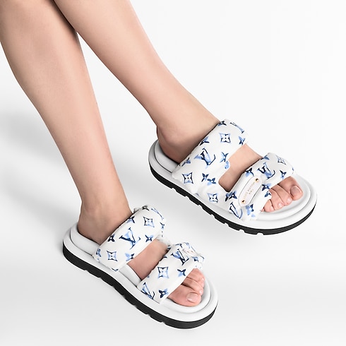 Shoes Mules and Slides Pool Pillow Comfort Mule | Louis Vuitton ® (Product zoom)