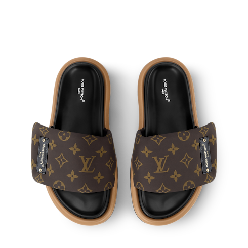 Shoes Mules Pool Pillow Flat Comfort Mule | Louis Vuitton ® (Product zoom)