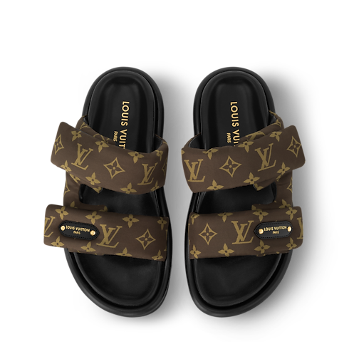 Shoes Mules and Slides Pool Pillow Flat Comfort Mule | Louis Vuitton ® (Product zoom)
