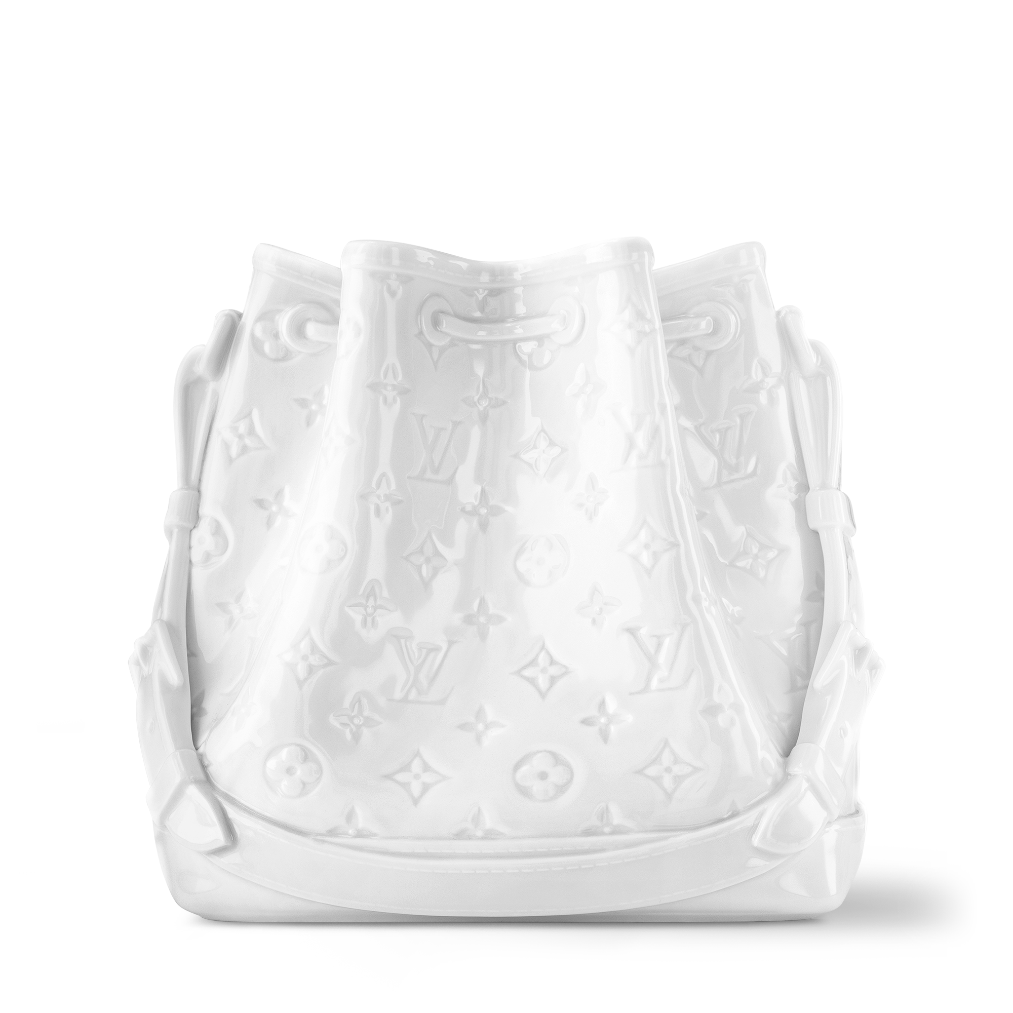 Monogram Highlights Art of Living Campaign Porcelain Vase Noé BB | Louis Vuitton ® (Product zoom)