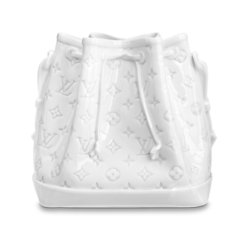 Monogram Highlights Art of Living Campaign Porcelain Vase Noé BB | Louis Vuitton ® (Product zoom)