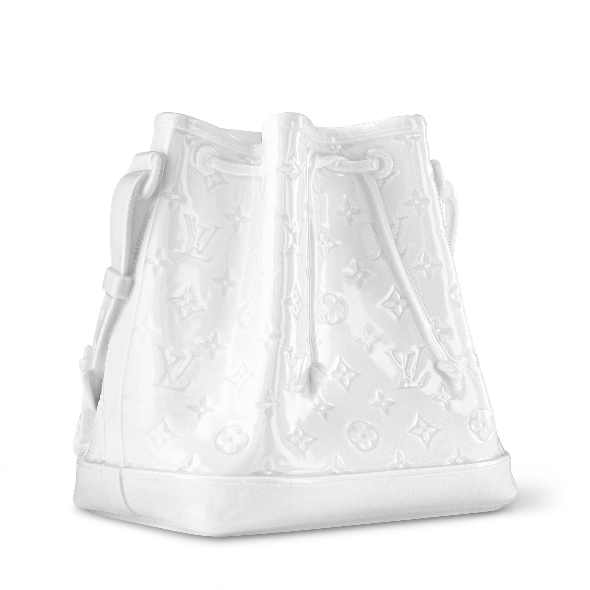 Monogram Highlights Art of Living Campaign Porcelain Vase Noé BB | Louis Vuitton ® (Product zoom)