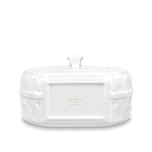Monogram Highlights Art of Living Campaign Porcelain Vase Petite Boite Chapeau | Louis Vuitton ® (Product zoom)