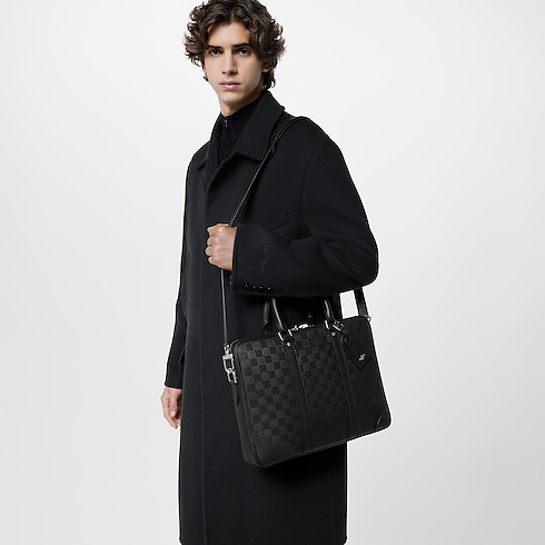 Damier Infini Leather Bags All Collections Porte-Documents Voyage PM | Louis Vuitton ® (Product zoom)