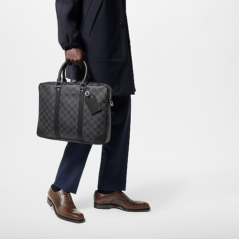 Damier Graphite Canvas Bags All Collections Porte-Documents Voyage PM | Louis Vuitton ® (Product zoom)