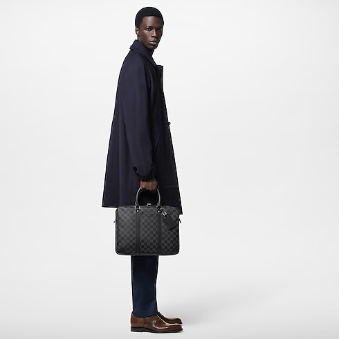Damier Graphite Canvas Bags All Collections Porte-Documents Voyage PM | Louis Vuitton ® (Product zoom)