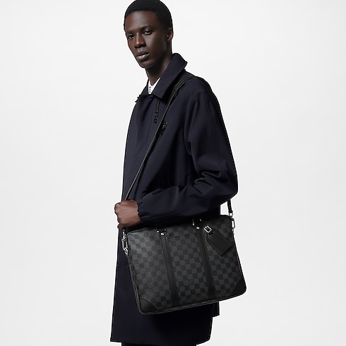Damier Graphite Canvas Bags All Collections Porte-Documents Voyage PM | Louis Vuitton ® (Product zoom)