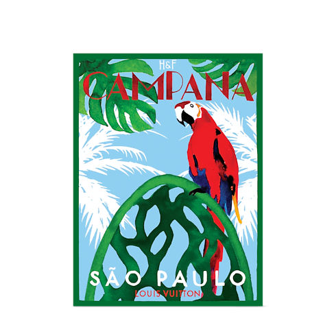 Home and Art of Dining Decoration Poster of Fernando & Humberto Campana | Louis Vuitton ® (Product zoom)