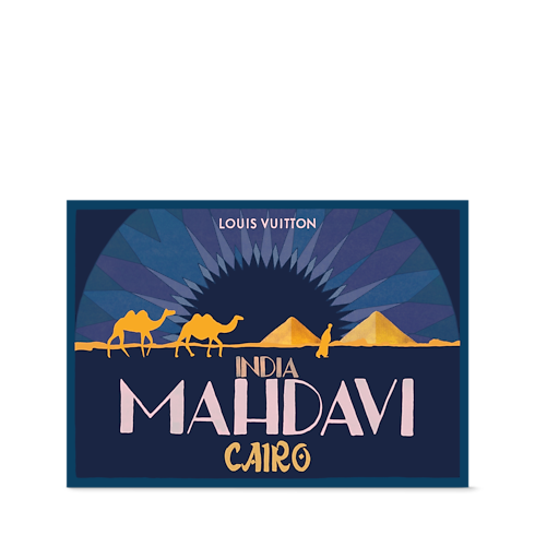 Home and Art of Dining Decoration Poster of India Mahdavi | Louis Vuitton ® (Product zoom)