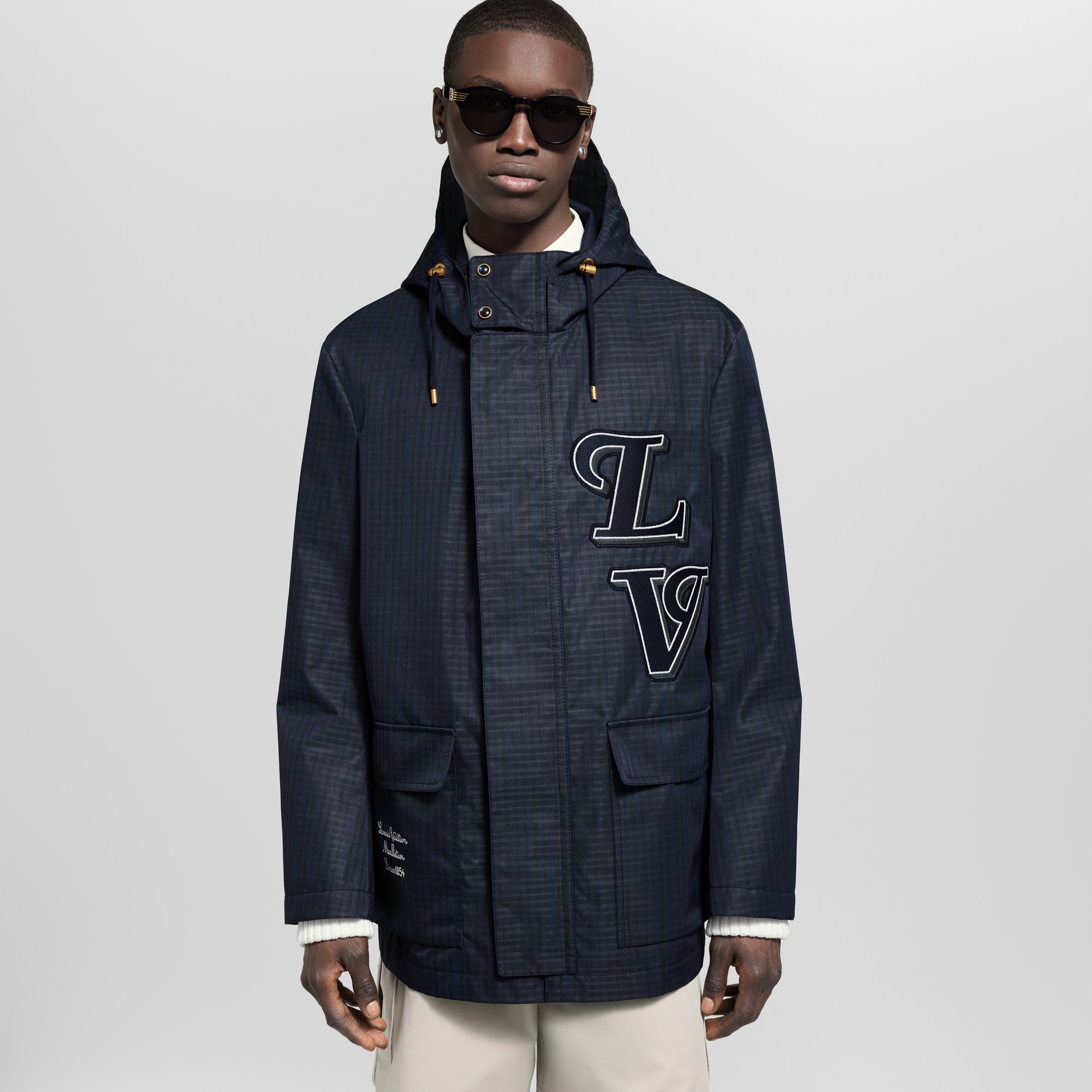 Ready-to-Wear Coats and Outerwear Preppy Hooded Parka | Louis Vuitton ® (Product zoom)