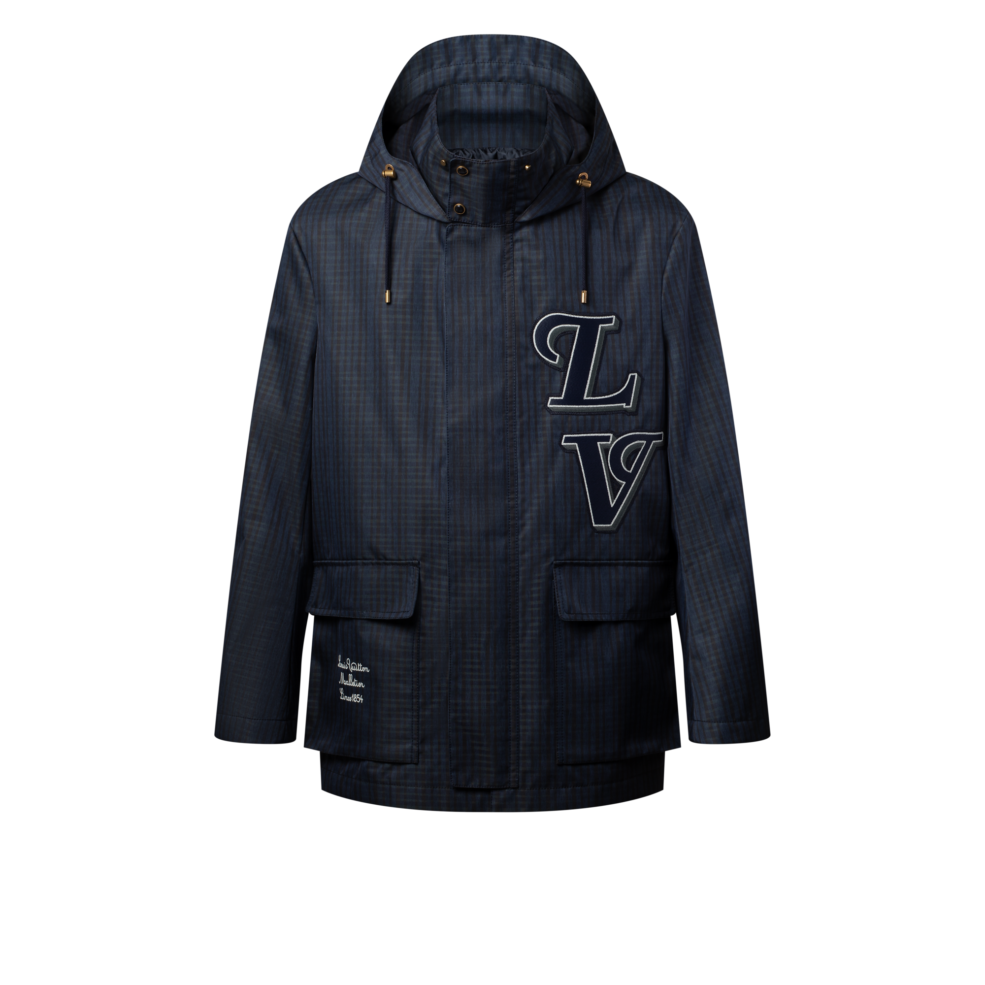 Preppy Hooded Parka