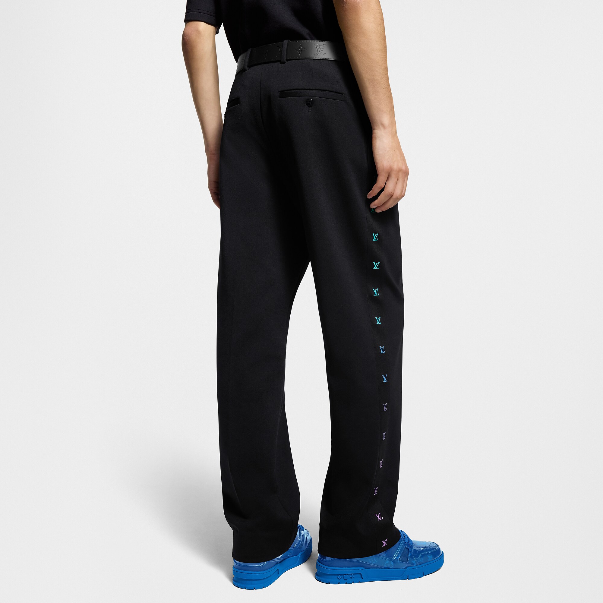 Preppy Tailored Jersey Pants