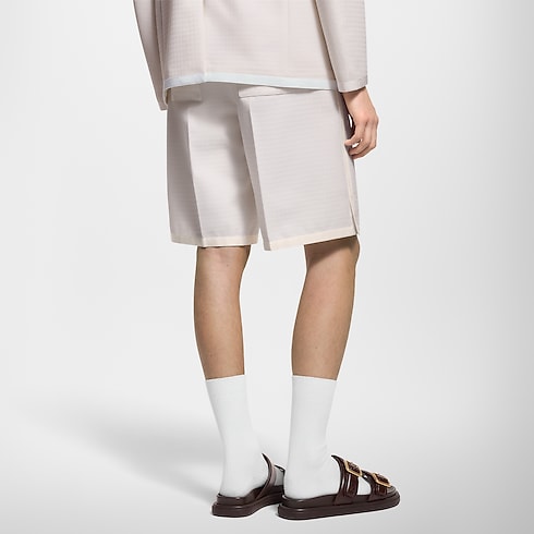 Ready-to-Wear Pants Preppy Tailored Wool Shorts | Louis Vuitton ® (Product zoom)
