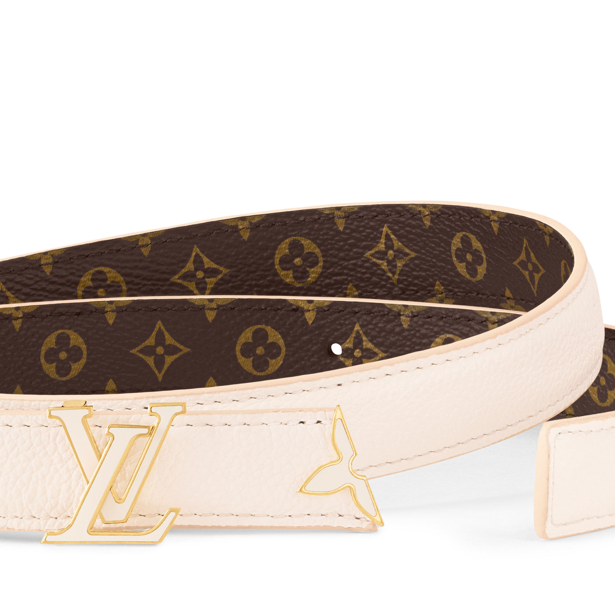 Monogram Accessories Belts Pretty LV Enamel 20mm Reversible Belt | Louis Vuitton ® (Product zoom)