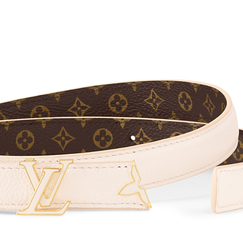 Monogram Accessories Belts Pretty LV Enamel 20mm Reversible Belt | Louis Vuitton ® (Product zoom)