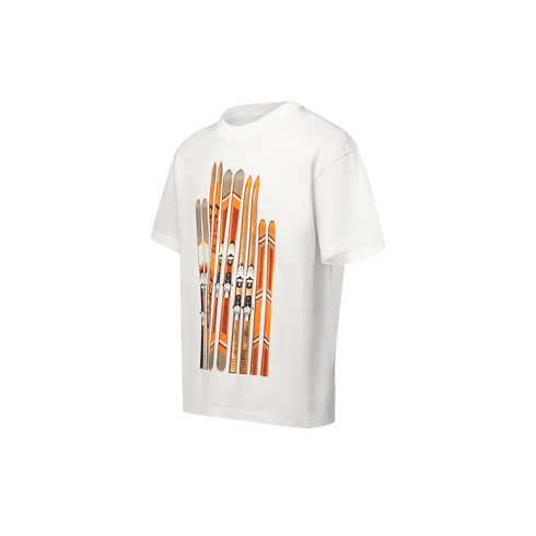 Ready-to-Wear T-Shirts and Polos Printed Cotton T-Shirt | Louis Vuitton ® (Product zoom)