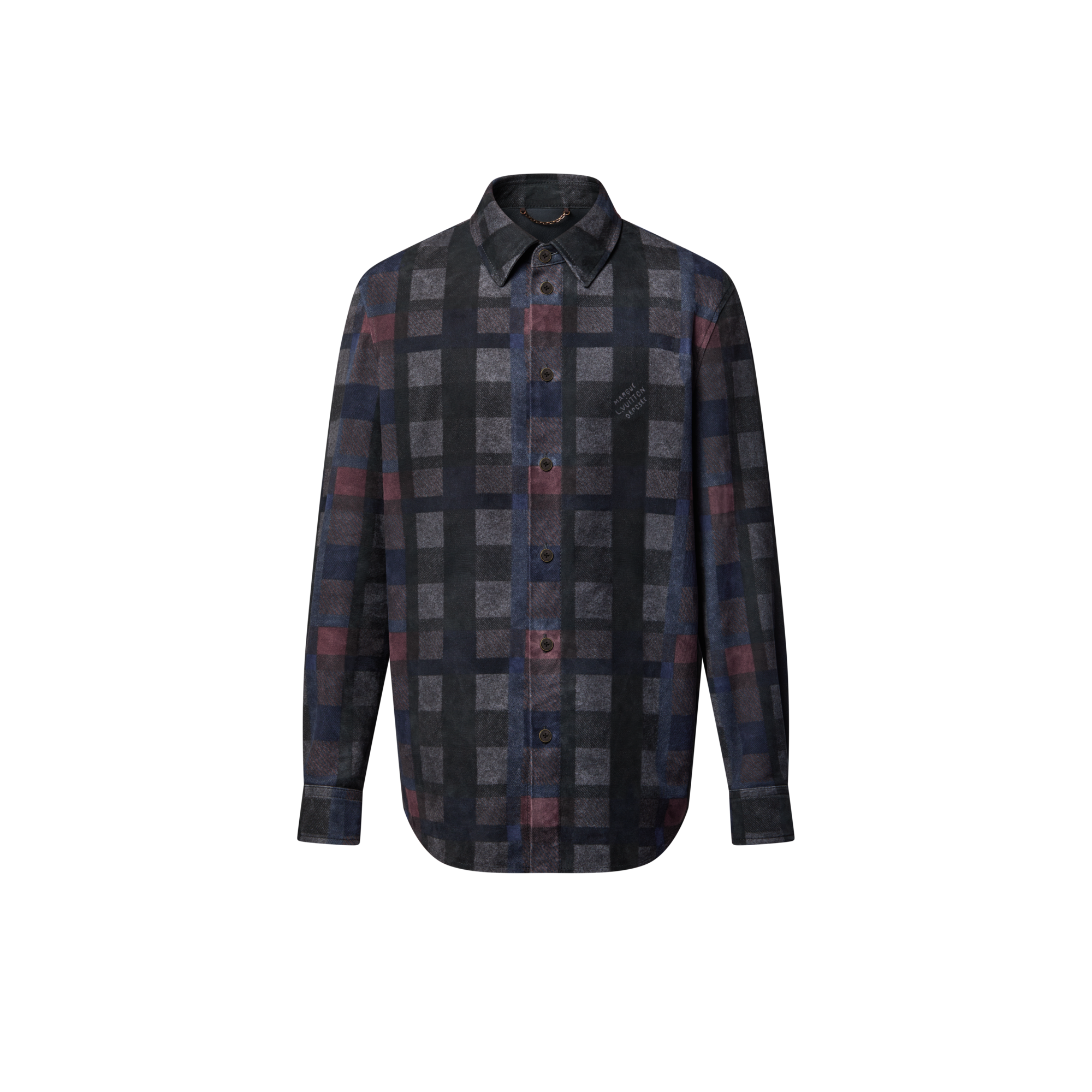  Ready-to-Wear All Ready-to-Wear Printed Leather Shirt | Louis Vuitton ® (Product zoom)