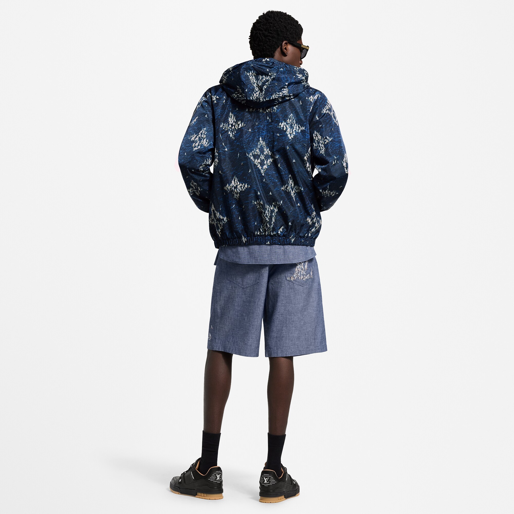 Printed Monogram Windbreaker