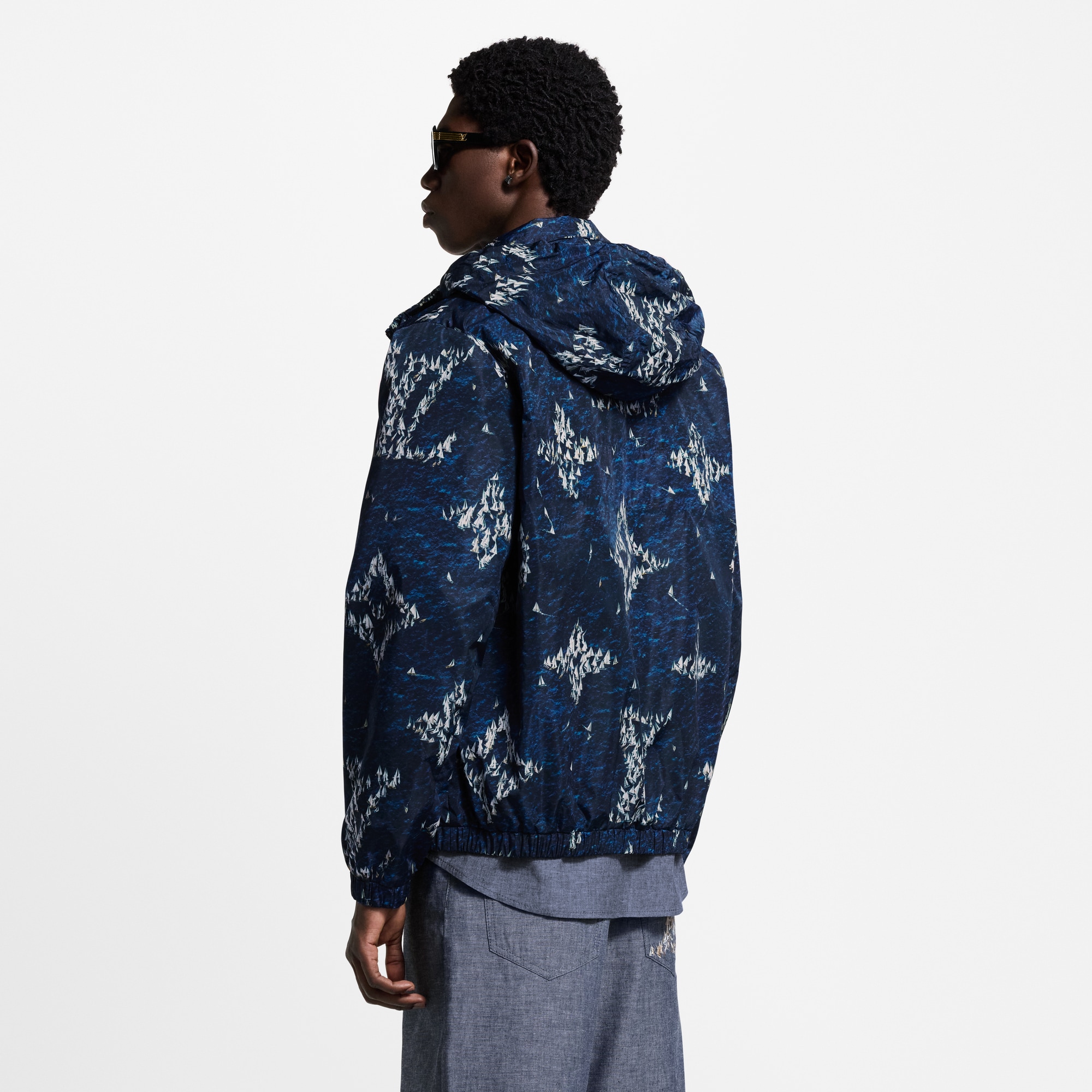  Ready-to-Wear Coats and Outerwear Printed Monogram Windbreaker | Louis Vuitton ® (Product zoom)