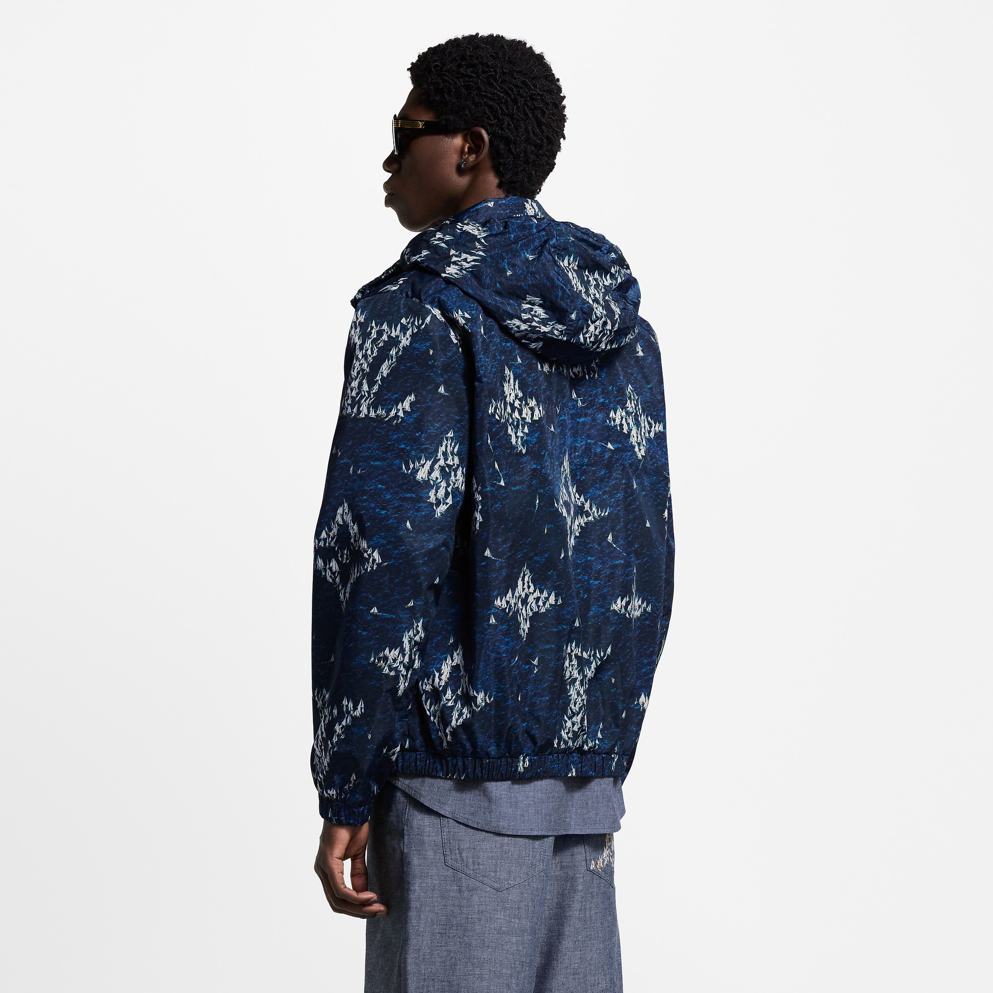 Printed Monogram Windbreaker