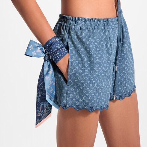 S00 Accessories Silk Squares and Bandeaus Promenade Parisienne BB Bandeau | Louis Vuitton ® (Product zoom)