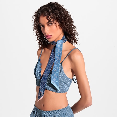 S00 Accessories Silk Squares and Bandeaus Promenade Parisienne BB Bandeau | Louis Vuitton ® (Product zoom)