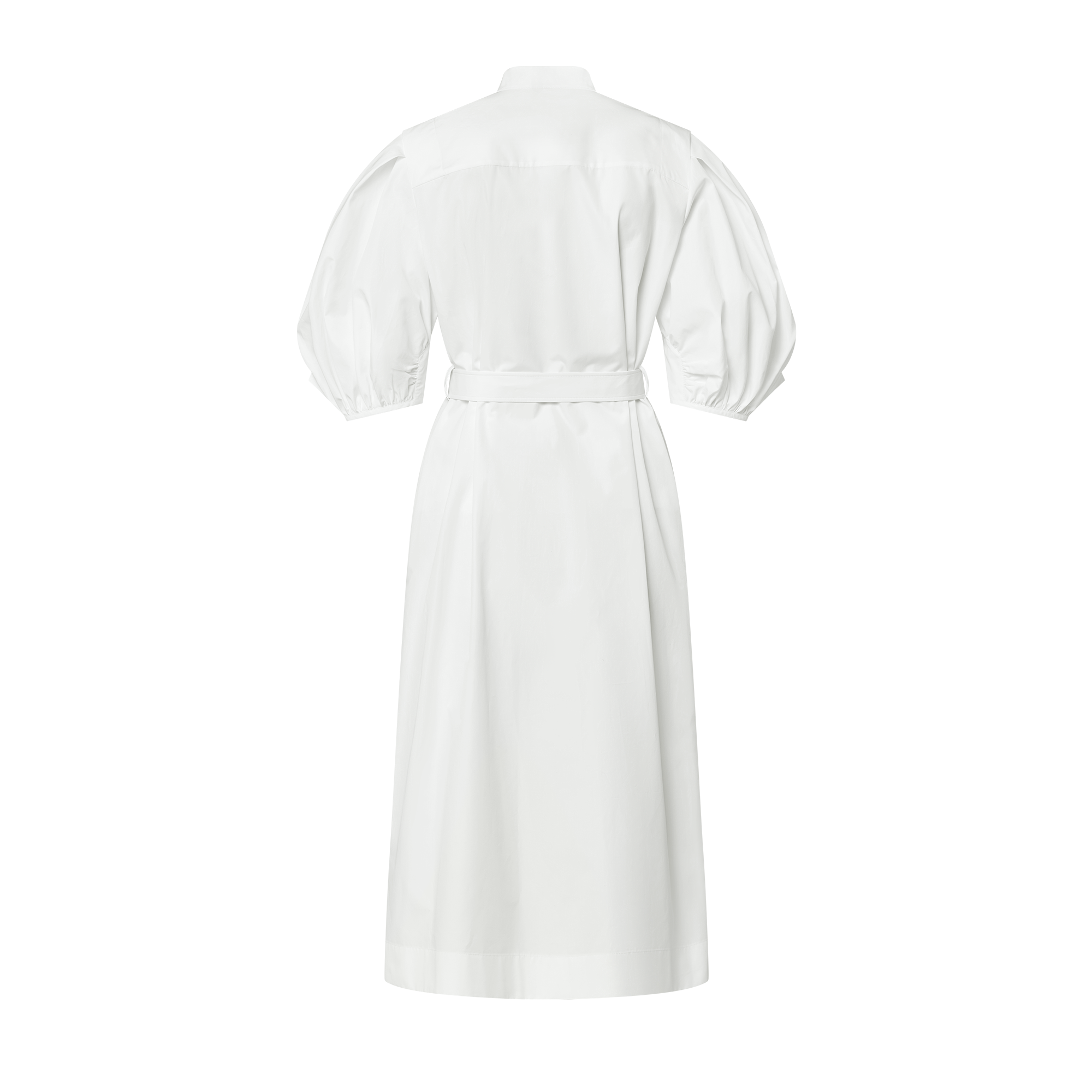  Ready-to-Wear Dresses Puff-Sleeve Shirt Dress | Louis Vuitton ® (Product zoom)