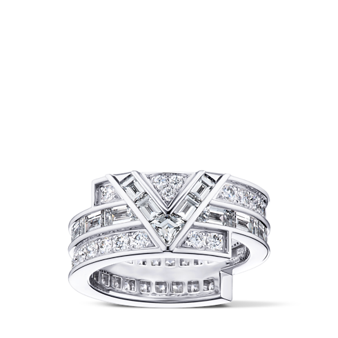Jewelry Bracelets Pure V Bracelet, White Gold & Diamonds | Louis Vuitton ®