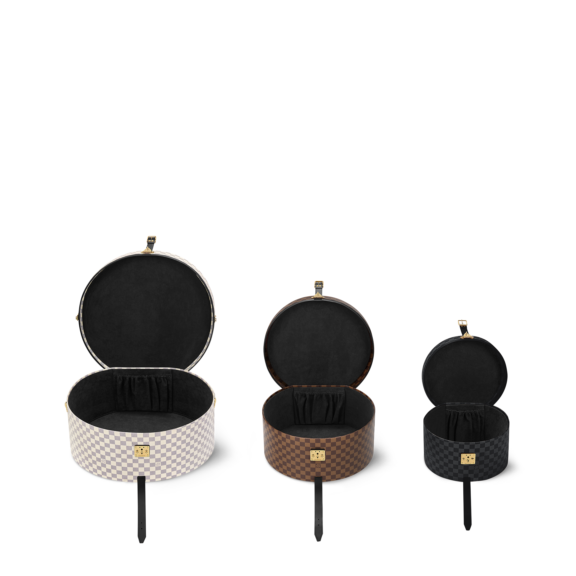 Damier Other Trunks and Boxes Boxes Pyramide Boite Chapeau Damier | Louis Vuitton ® (Product zoom)