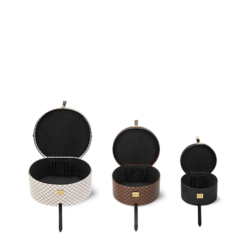 Damier Other Trunks and Boxes Boxes Pyramide Boite Chapeau Damier | Louis Vuitton ® (Product zoom)