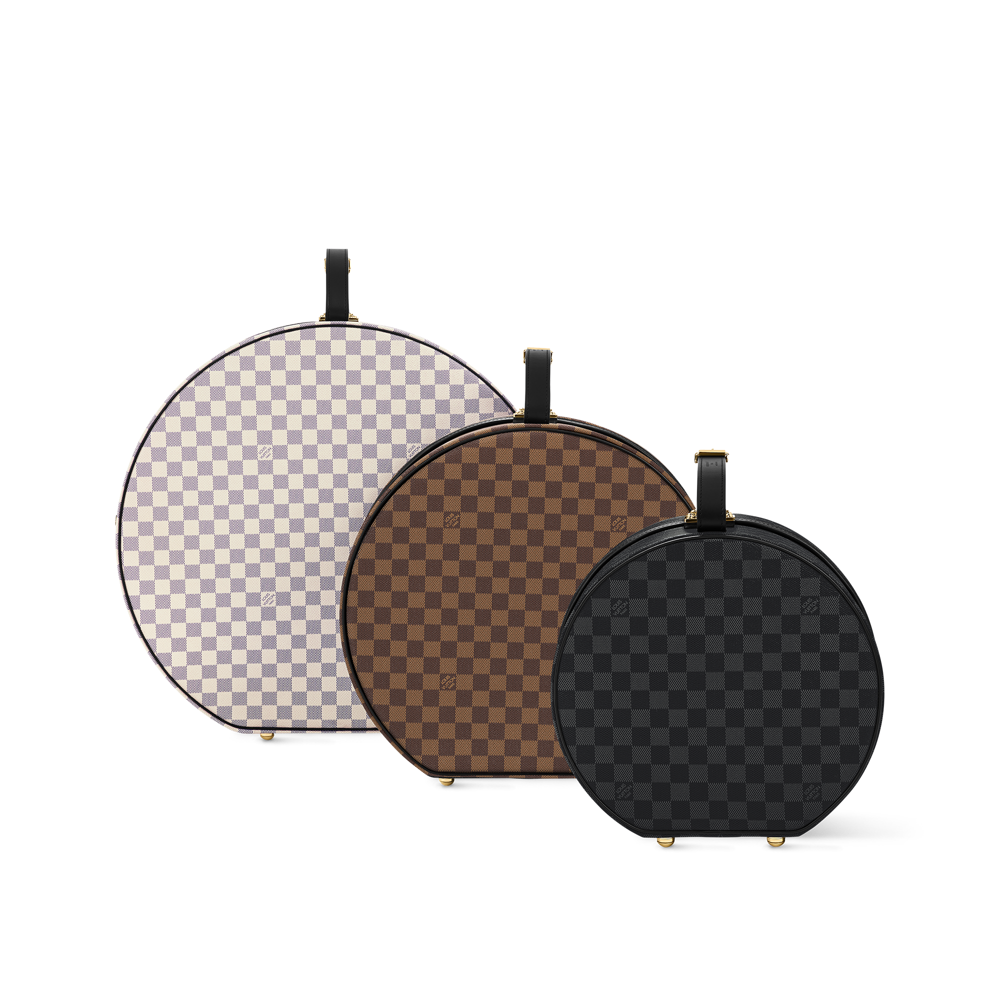 Damier Other Trunks and Boxes Boxes Pyramide Boite Chapeau Damier | Louis Vuitton ® (Product zoom)