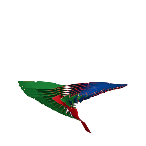 Home and Art of Dining Decoration Quetzal Mobile By Atelier Oï | Louis Vuitton ® (Product zoom)