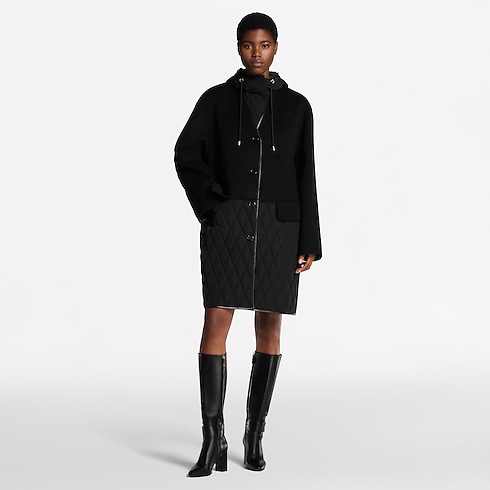 Ready-to-Wear Coats and Jackets Quilt Accent Coat | Louis Vuitton ® (Product zoom)