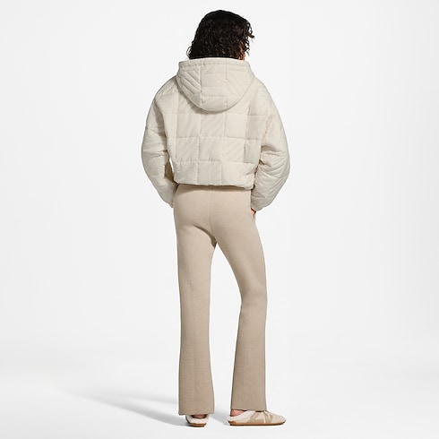 Ready-to-Wear Coats and Jackets Quilted Damier Zip-Up Jacket | Louis Vuitton ® (Product zoom)
