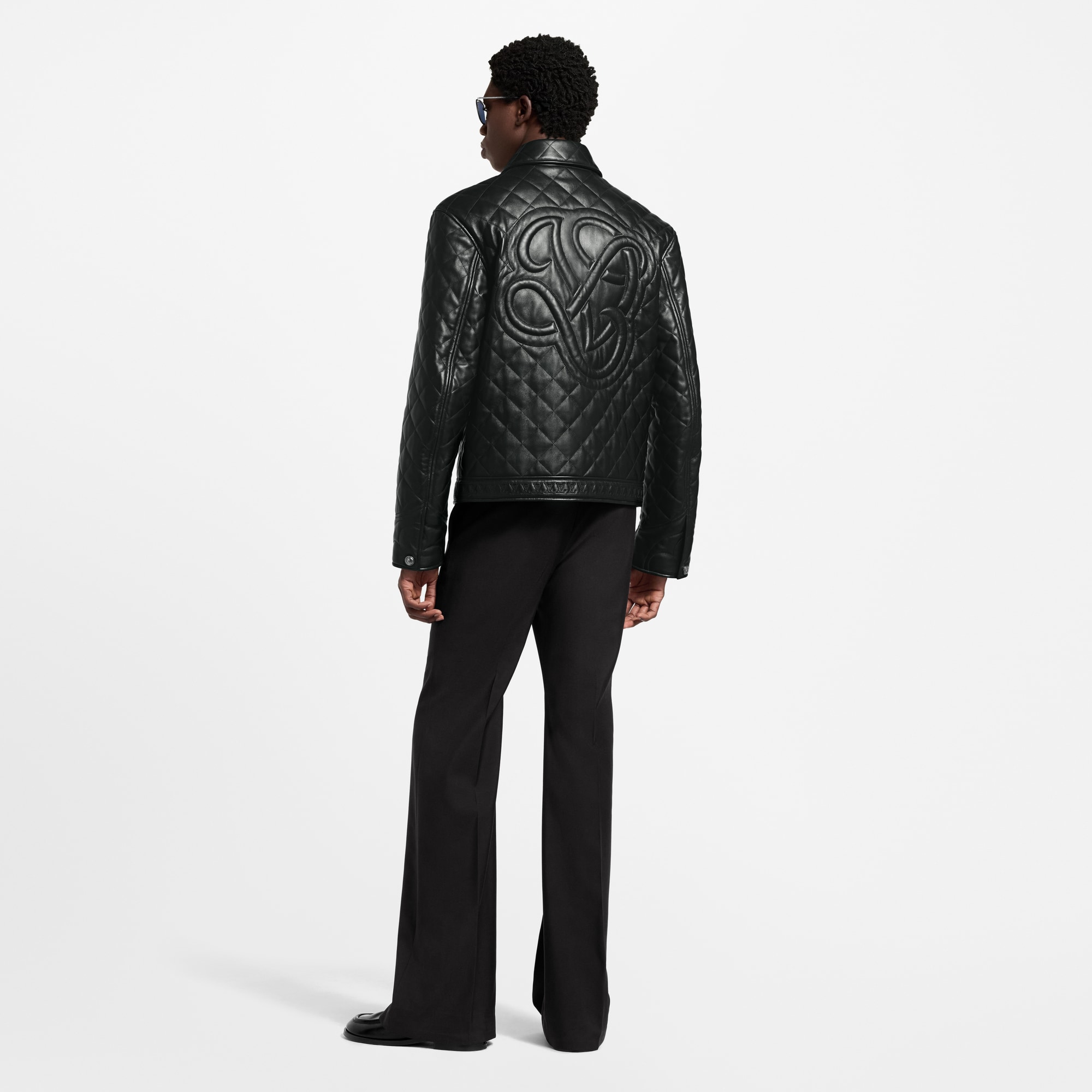  Ready-to-Wear Coats and Outerwear Quilted Leather Blouson | Louis Vuitton ® (Product zoom)