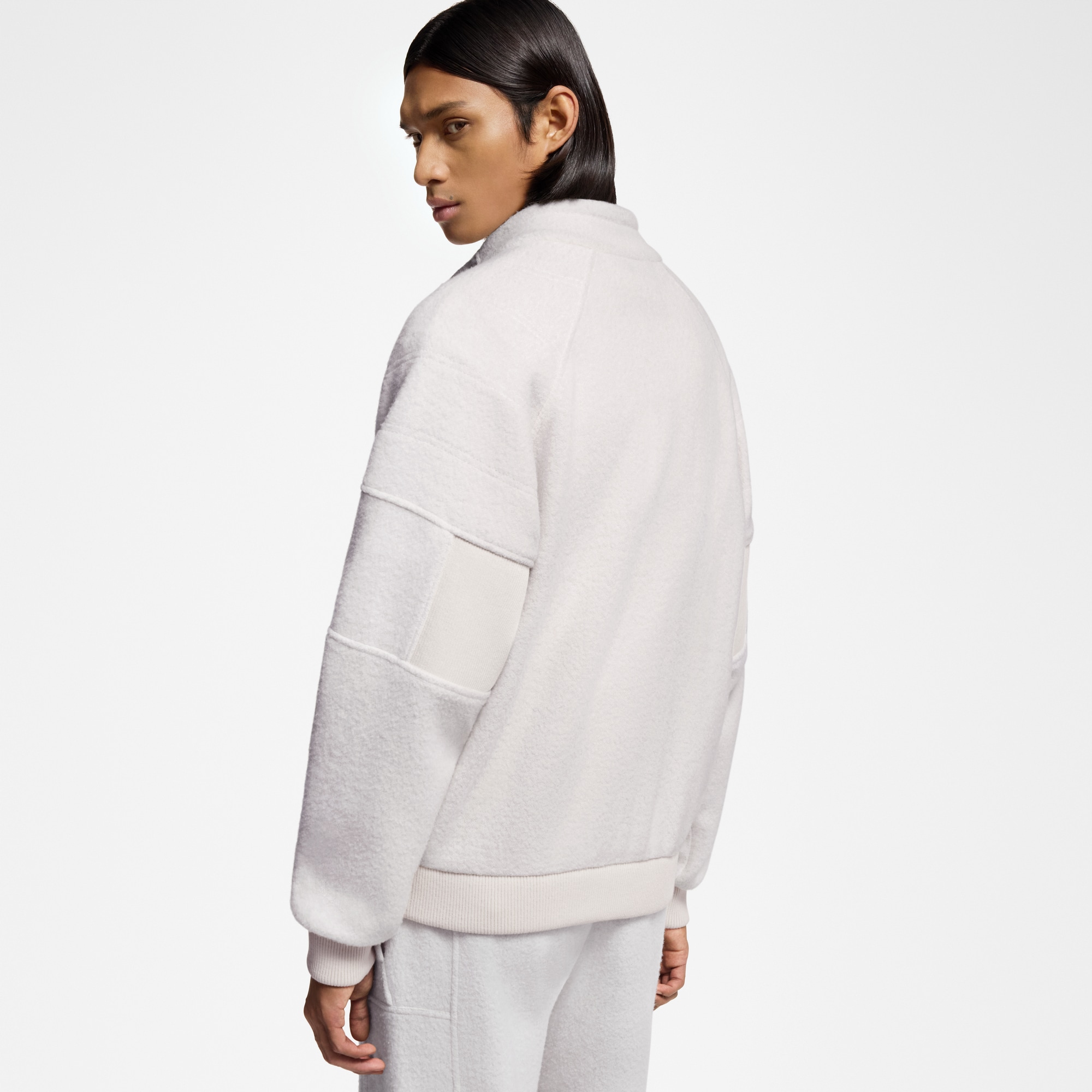  Ready-to-Wear All Ready-to-Wear Quilted Textured Wool Blouson | Louis Vuitton ® (Product zoom)